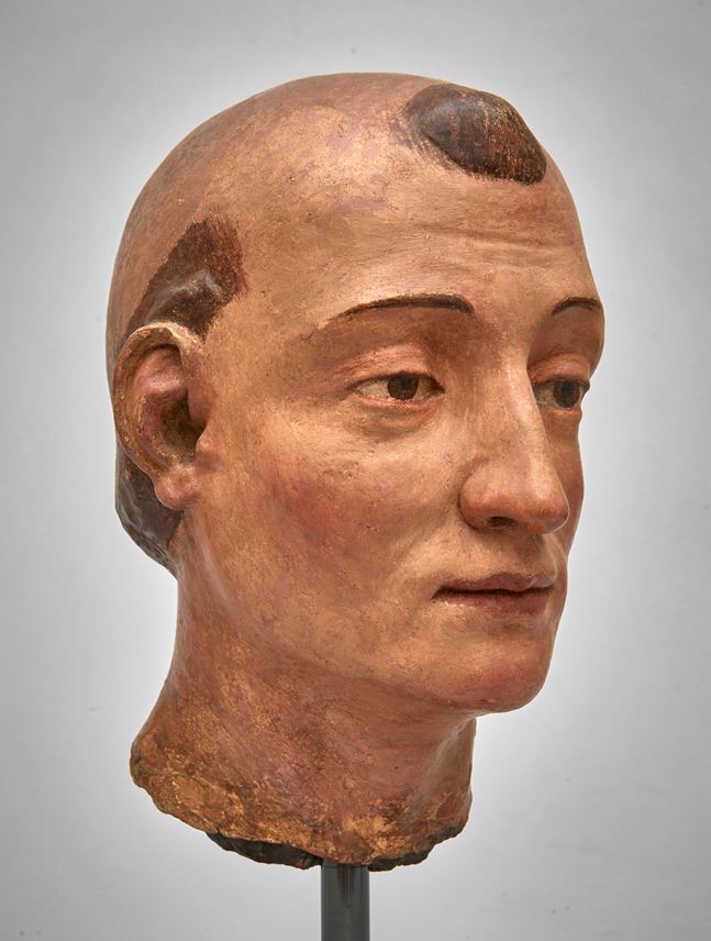Francesco di Giorgio - Head of a Saint - possibly St Leonard or St Lawrence | MasterArt